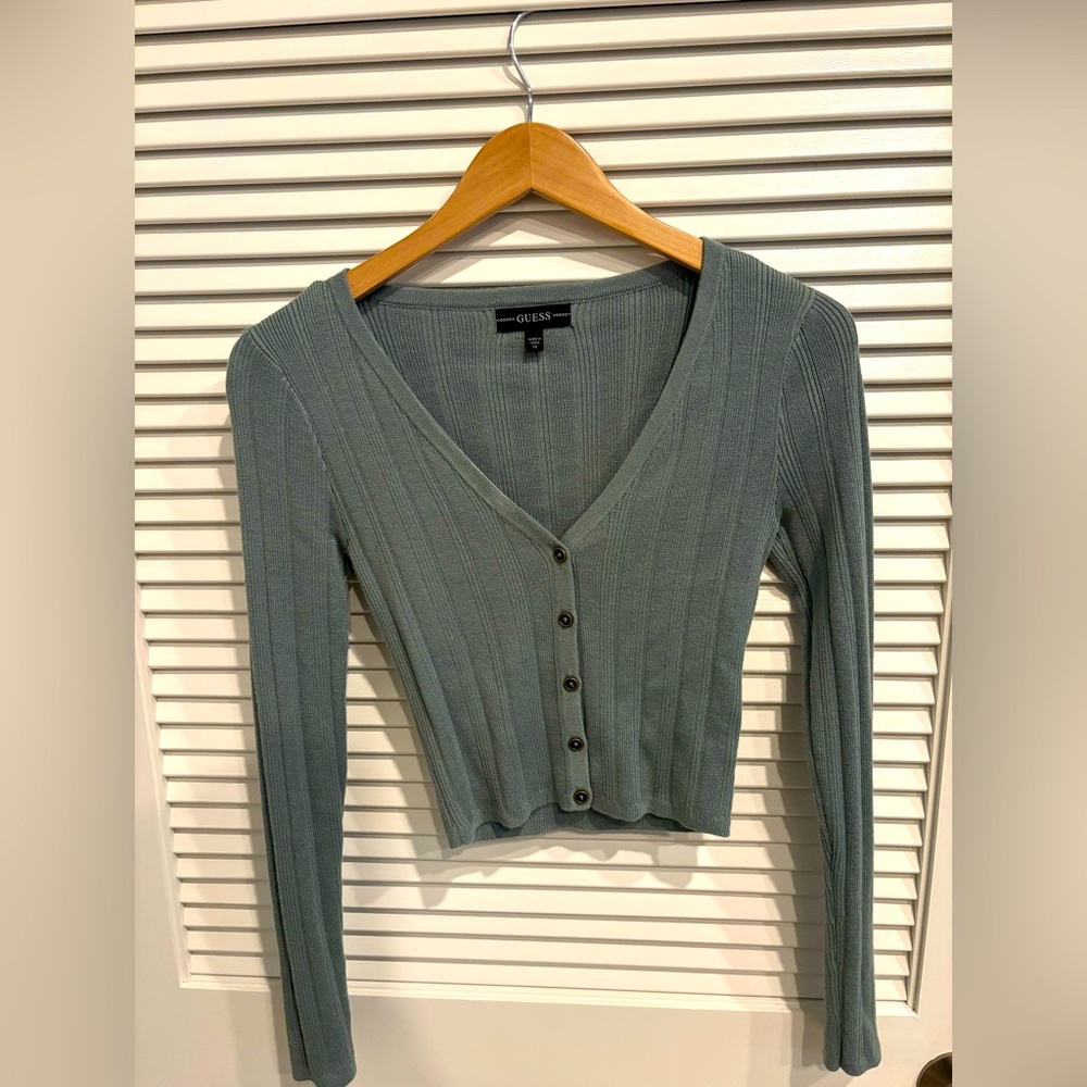 Guess aqua sweater